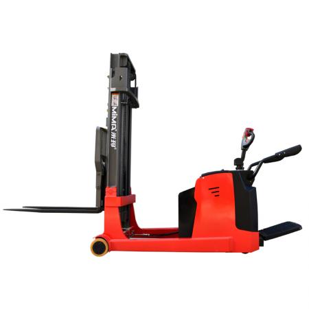 MBB Series 1.0-1.5T Battery Counterbalance Stacker with Folding Fork 